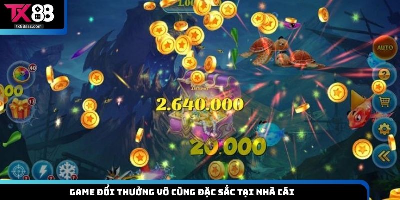 Game đổi thưởng vô cùng đặc sắc tại nhà cái