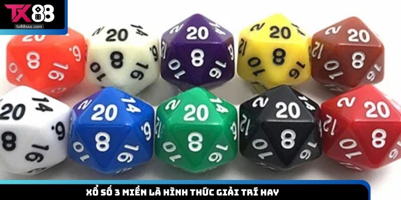 Xổ số 3 miền là hình thức giải trí hay